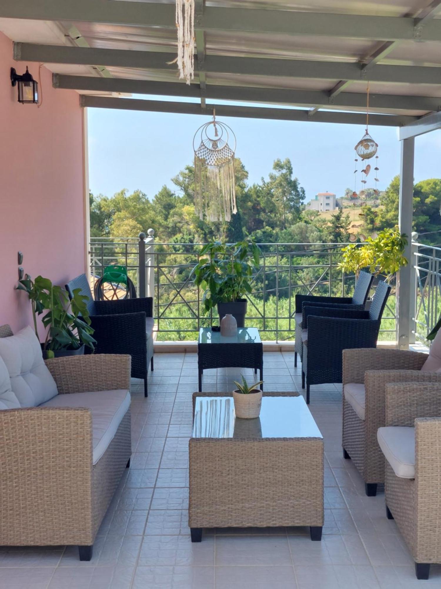 Nikkos Apartments Skala  外观 照片